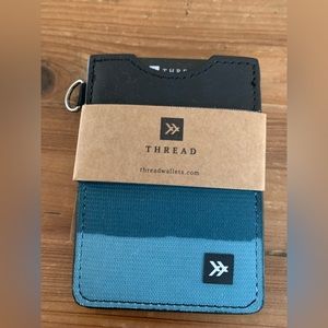 NEW!  THREAD wallet!  “Carry on” Black, Blue, Light Blue.